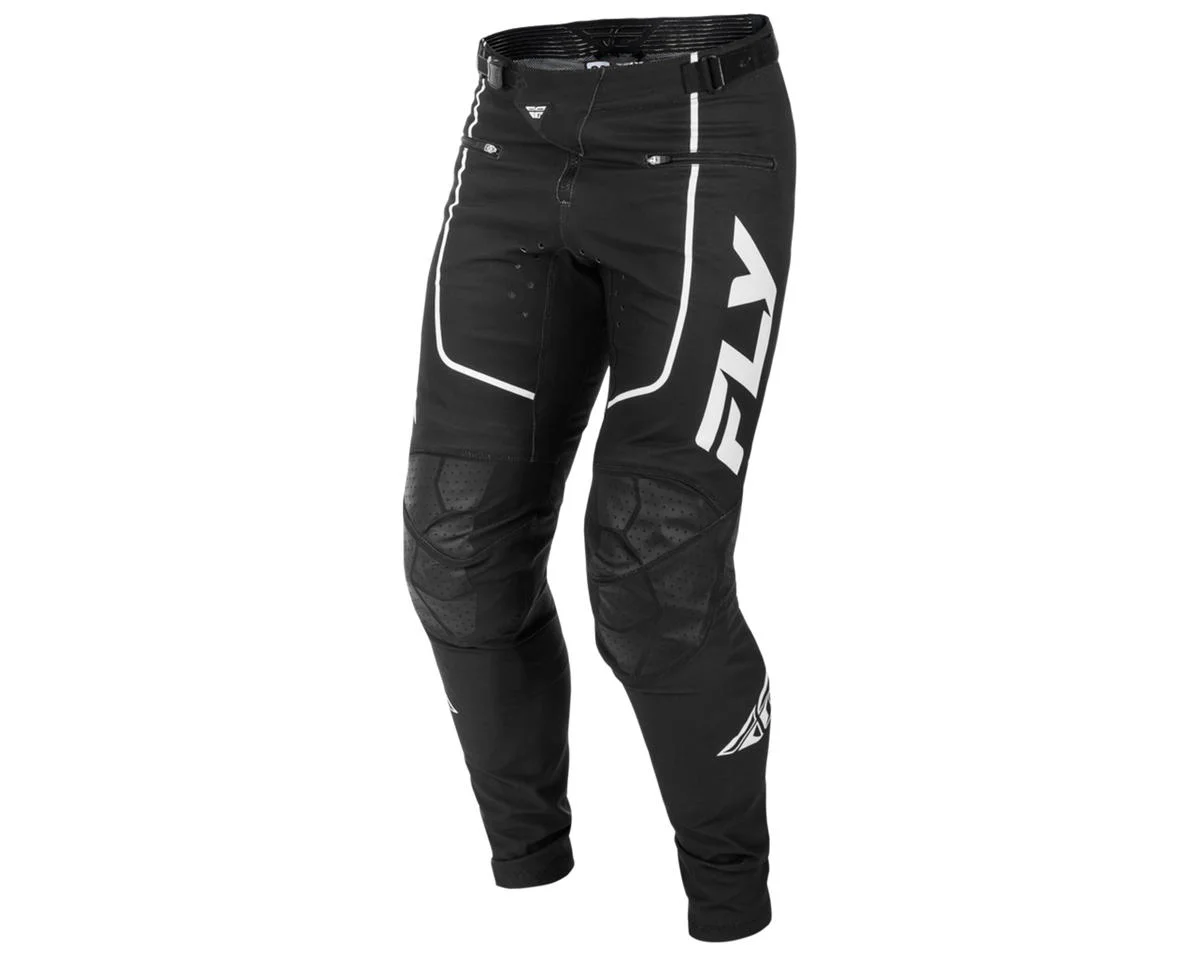 Fly Racing Youth Rayce Bicycle Pants (Black/White) (26)